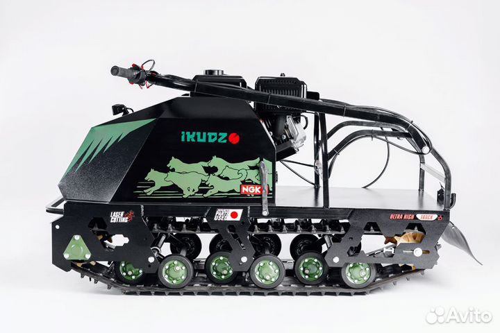 Мотобуксировщик ikudzo-briggs & stratton terrain 1