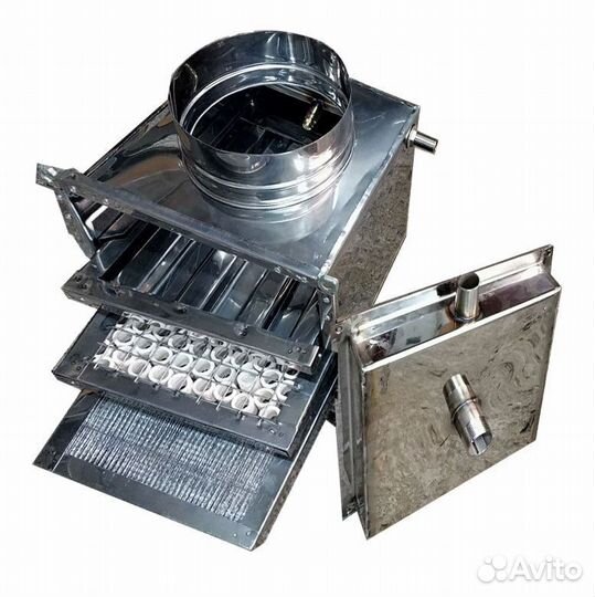 Гидрофильтр-искрогаситель для мангала, печи