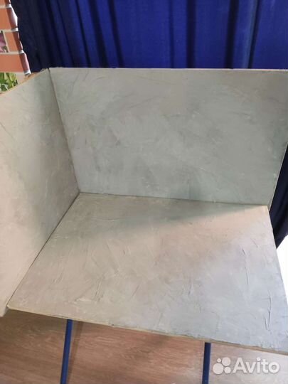 Фотофон двойной серый+белый