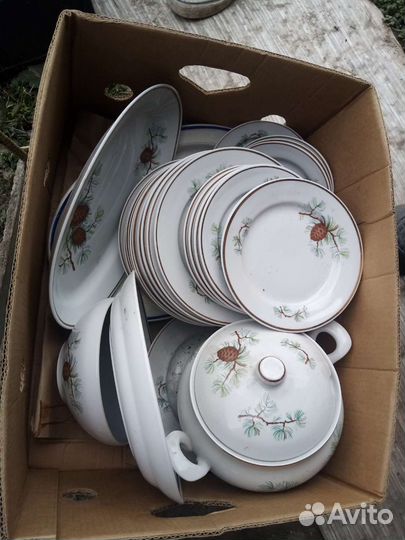 Графин, кувшин, сервиз винтаж