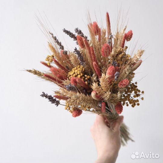 Мастер-класс из сухоцветов