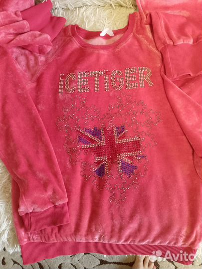 Спортивный костюм женский, велюровый