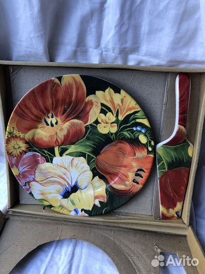 Тортовница: набор для торта 2 предмета