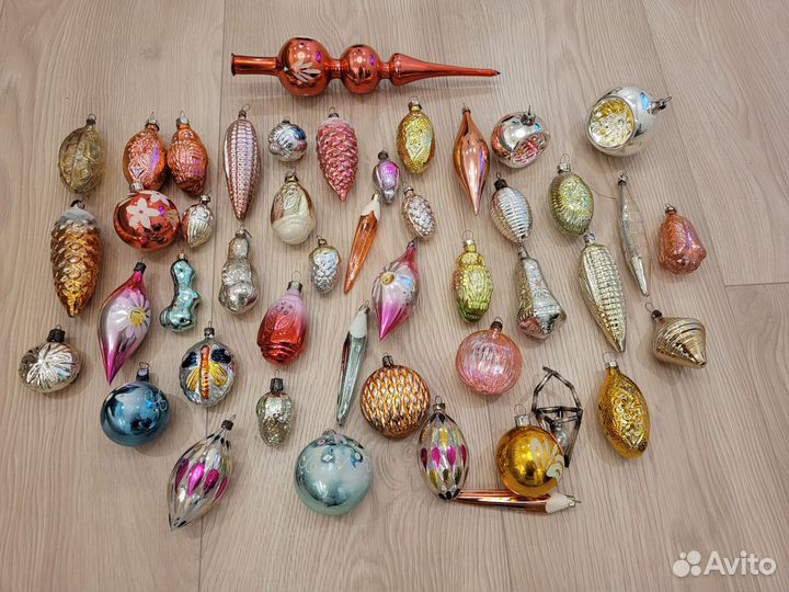 Елочные игрушки СССР