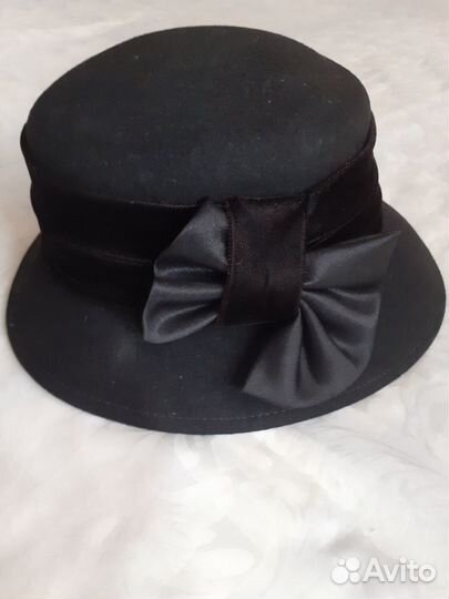 Шляпа фетровая женская