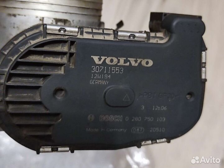 Дроссельная заслонка бу