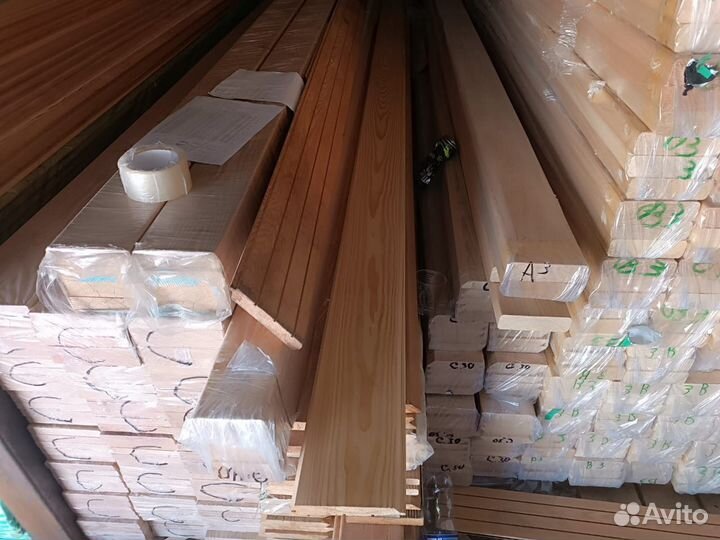 Имитация бруса лиственница 20х140