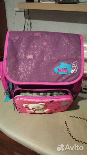 Рюкзак школьный ортопедический Delune для девочки