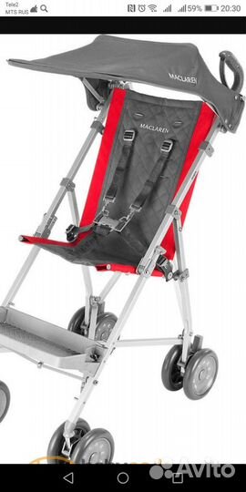 Козырек для коляски McLaren майор