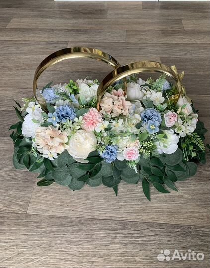 Кольца на машину свадебные прокат