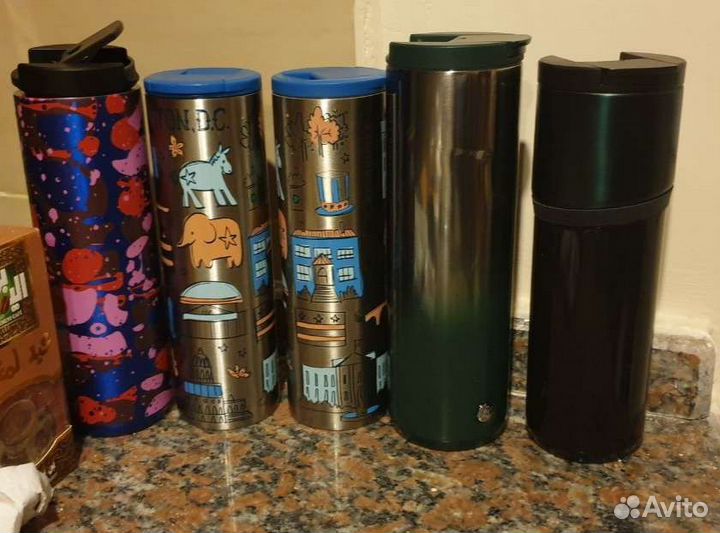 Термо кружки Starbucks новые