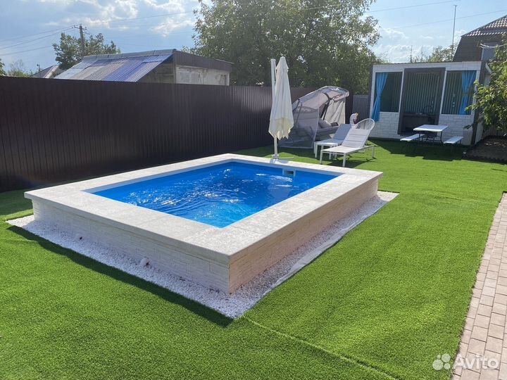 Копинговый камень для бассейна