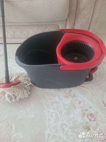 Швабра с ведром и отжимом vileda