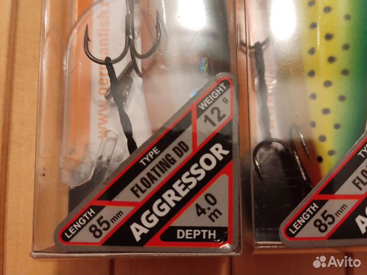 Воблер german aggressor 85