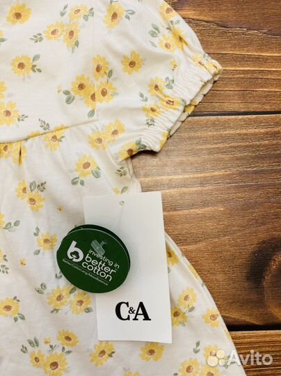 Платье для девочки C&A новое