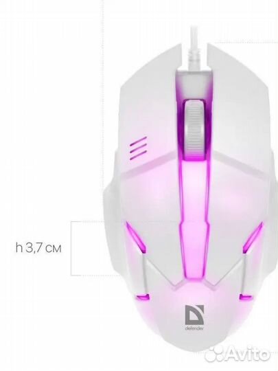 Мышь проводная Defender, MB-982, Host, оптическая