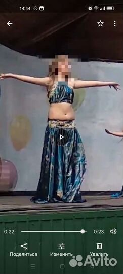 Костюм для восточных танцев