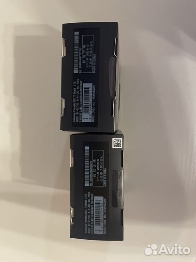 Внешний SSD Samsung T7 2тб запечатан чек гарантия