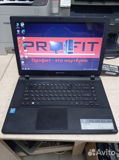 Ноутбук Packard Bell Celeron N4000+4Gb+SSD 250Gb