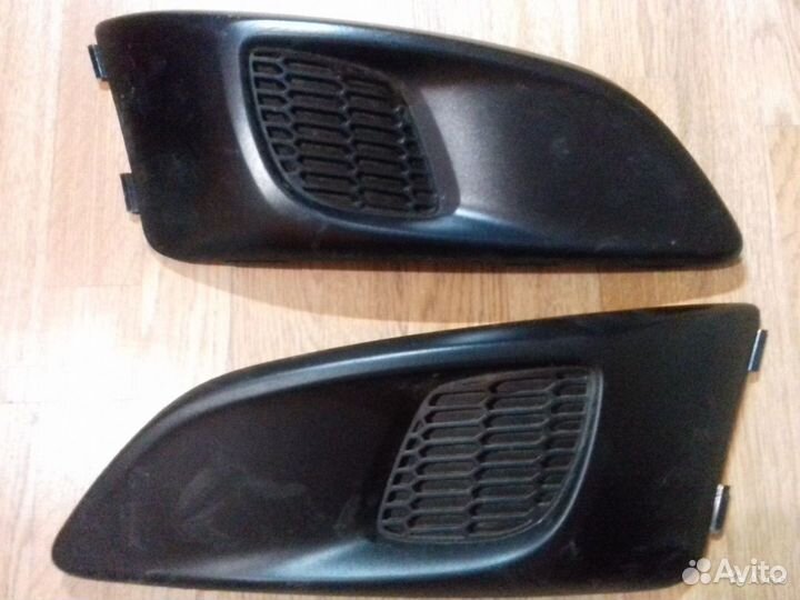 Заглушки в бампер chevrolet aveo t300