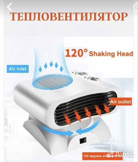 Тепловентилятор обогреватель