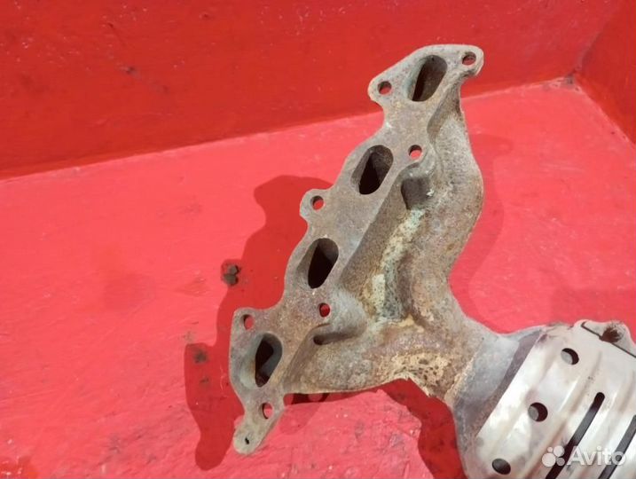 Киа Рио выпускной коллектор без катализатора