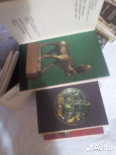 Книжки Буклеты СССР Весна и Эрмитаж