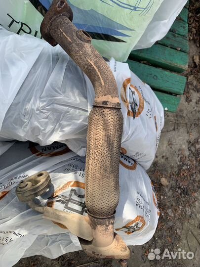 Ka Rio 3 Приемная труба с гофрой