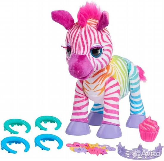 Интерактивная игрушка My Rainbow Zebra