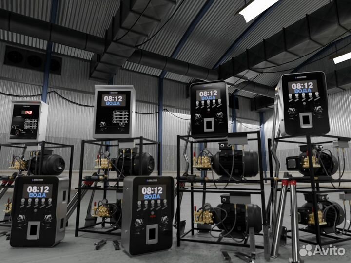 Автомойка самообслуживания luxwash 196