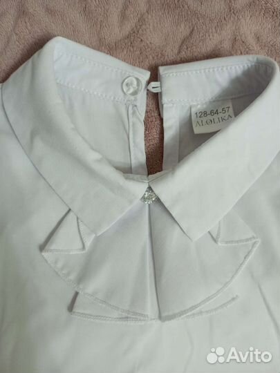 Школьная блузка 128