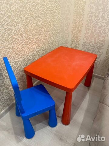 Стол и стул из IKEA