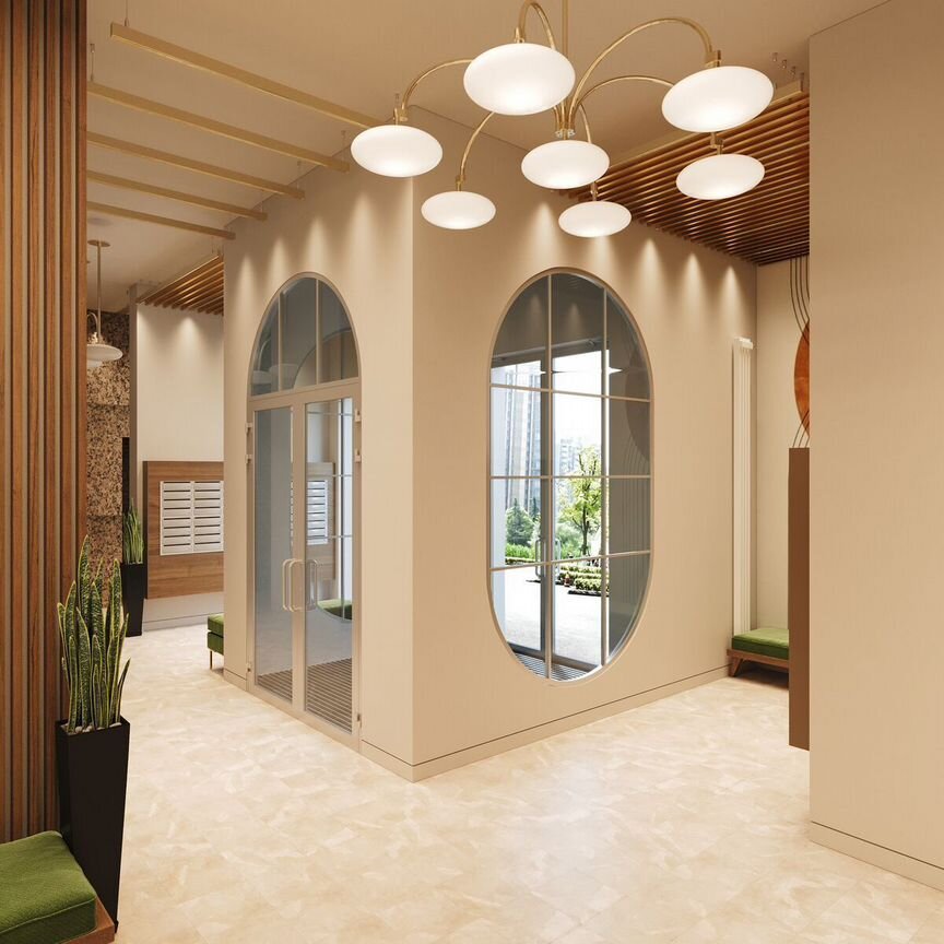 2-к. квартира, 60,2 м², 7/17 эт.