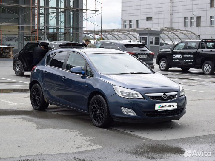 Opel Astra 1.6 AT, 2010, 217 000 км