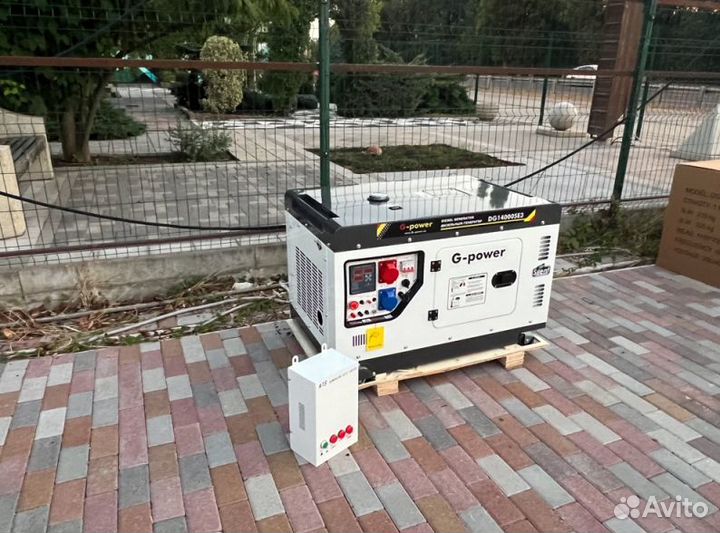 Дизельный генератор 12 kW G-power