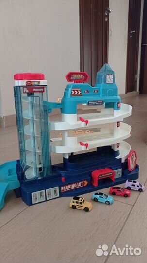 Трек - парковка + вертолет