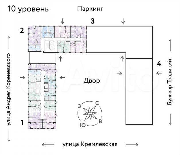 Квартира-студия, 22 м², 10/15 эт.