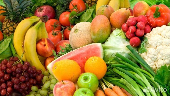 Продажа фруктов, овощей и ягод