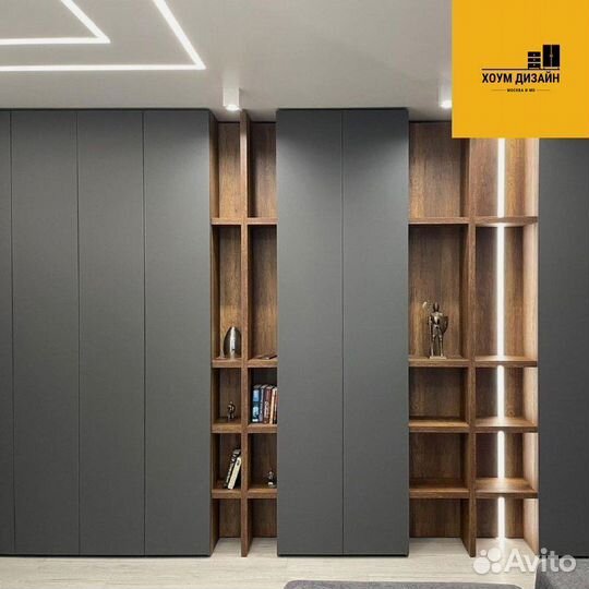 Шкаф распашной с фрезеровкой