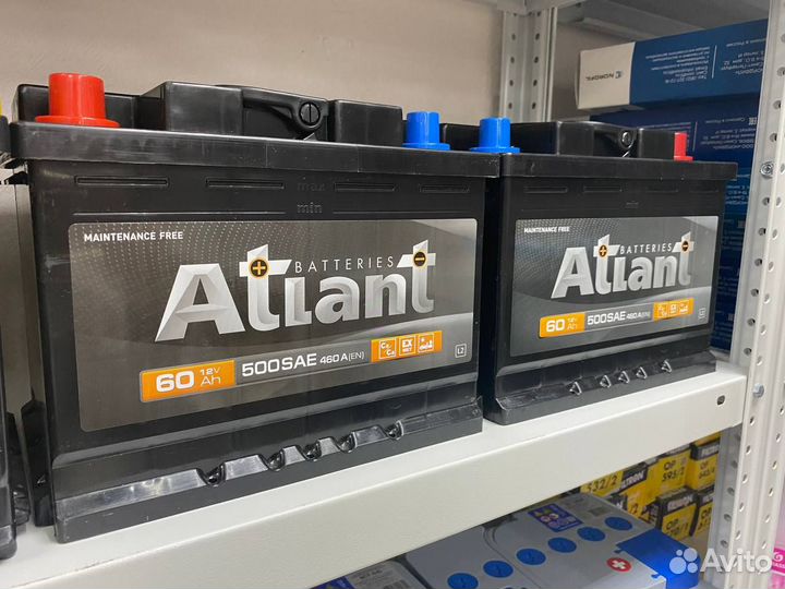 Аккумулятор Atlant Black 60Ah