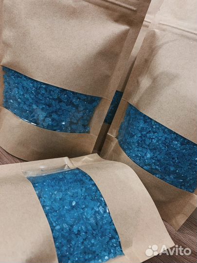 Соль для ванны с шиммером