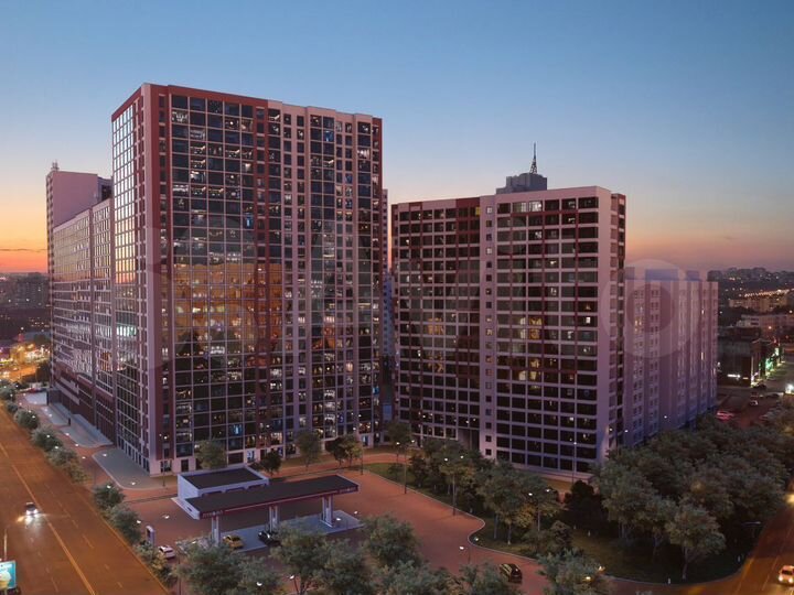 Квартира-студия, 23 м², 26/27 эт.