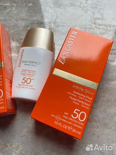 Lancaster SUN perfect fluid SPF50 флюид 30 мл