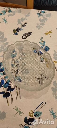 Блюдо стекло 2 шт