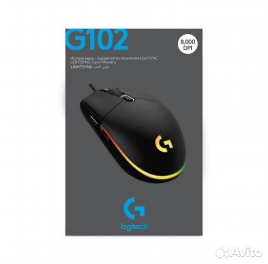 Игровая мышь logitech g102