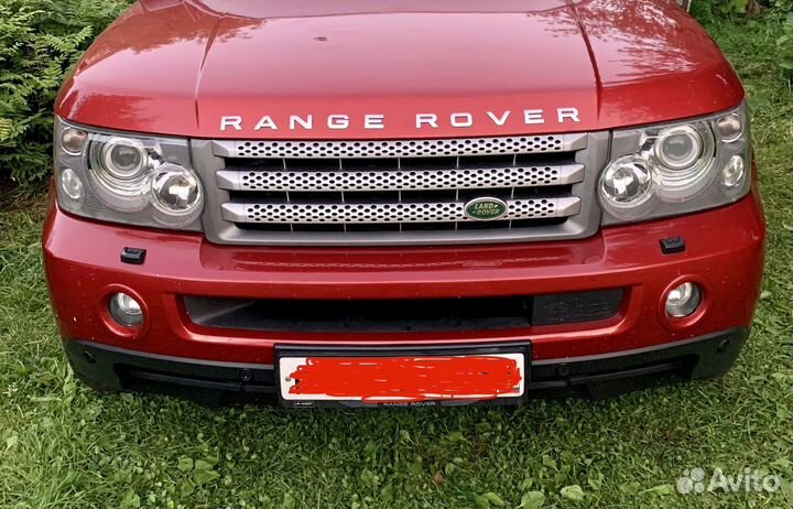 Передний бампер в сборе на Range Rover Sport L320