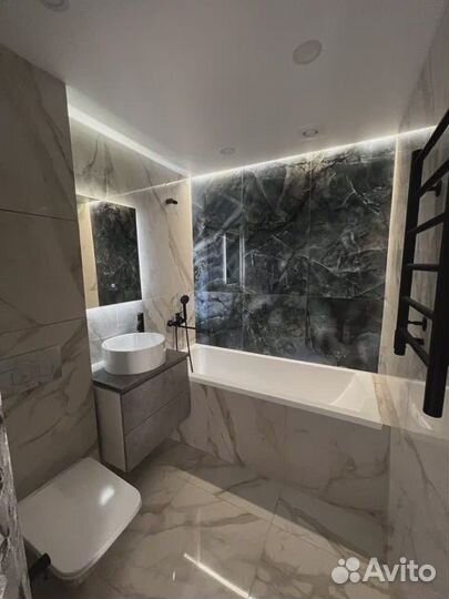 Ремонт ванной и санузла под ключ