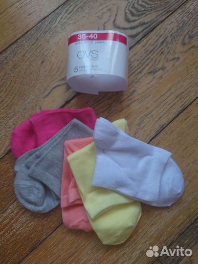 Носки OVS девочка 10-12/35-40 наборы