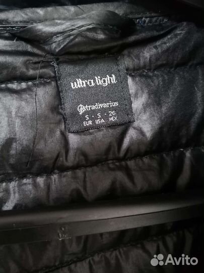 Куртка пуховик stradivarius s