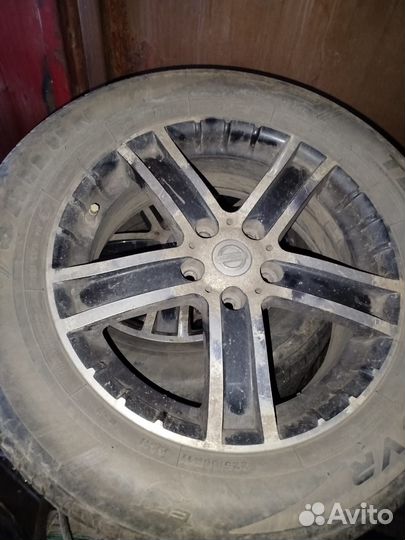 Колеса летние на Nissan qashqai r17